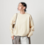 ウールカシミヤ アクアラグランクルーネックニット
