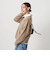 ウールカシミヤ アクアラグランクルーネックニット