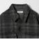 オンブレチェック フリースメルトン CPOジャケット