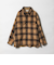 オンブレチェック フリースメルトン CPOジャケット
