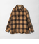 オンブレチェック フリースメルトン CPOジャケット