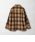 オンブレチェック フリースメルトン CPOジャケット