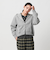 【WEB限定 Wardrobe DAILY MINIMAL】ダンボールスウェット ダブルジップパーカー