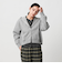 【WEB限定 Wardrobe DAILY MINIMAL】ダンボールスウェット ダブルジップパーカー