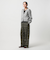 【WEB限定 Wardrobe DAILY MINIMAL】ダンボールスウェット ダブルジップパーカー