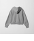 【WEB限定 Wardrobe DAILY MINIMAL】ダンボールスウェット ダブルジップパーカー