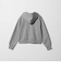 【WEB限定 Wardrobe DAILY MINIMAL】ダンボールスウェット ダブルジップパーカー