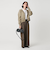 【WEB限定 Wardrobe DAILY MINIMAL】ダンボールスウェット ダブルジップパーカー