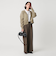 【WEB限定 Wardrobe DAILY MINIMAL】ダンボールスウェット ダブルジップパーカー
