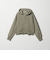 【WEB限定 Wardrobe DAILY MINIMAL】ダンボールスウェット ダブルジップパーカー