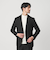 【WEB限定 WARDROBE SMART】DELEGANT サキソニー セットアップ/ジャケット＆イージーパンツ