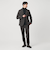【WEB限定 WARDROBE SMART】DELEGANT サキソニー セットアップ/ジャケット＆イージーパンツ