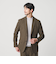 【WEB限定 WARDROBE SMART】DELEGANT サキソニー セットアップ/ジャケット＆イージーパンツ