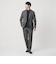 【WEB限定 WARDROBE SMART】DELEGANT サキソニー セットアップ/ジャケット＆イージーパンツ