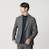 【WEB限定 WARDROBE SMART】DELEGANT サキソニー セットアップ/ジャケット＆イージーパンツ