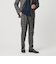 【WEB限定 WARDROBE SMART】DELEGANT サキソニー セットアップ/ジャケット＆イージーパンツ