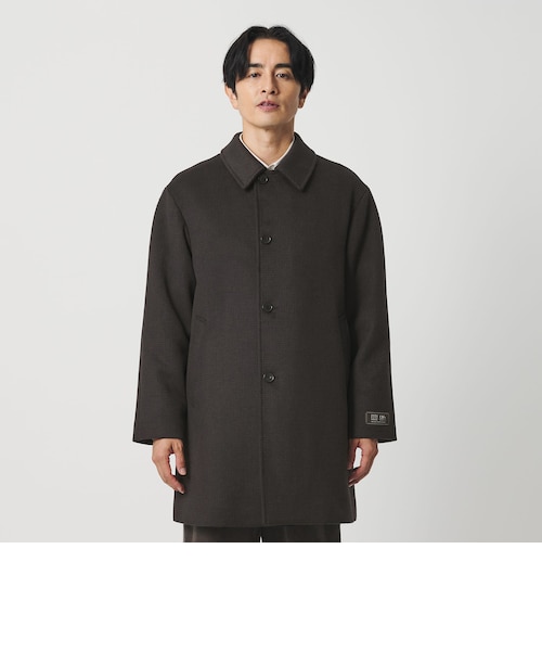 120S メルトン チェック バルカラーコート｜ビューティー＆ユース