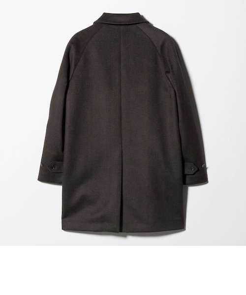 120S メルトン チェック バルカラーコート｜ビューティー＆ユース