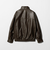 セミベジタブル シープ レザー ブルゾン