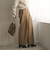 ウールブレンド ツイルバックゴムパンツ ウォッシャブル