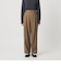 ウールブレンド ツイルバックゴムパンツ ウォッシャブル