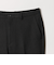 【WEB限定 WARDROBE SMART】ウールライク ノープリーツ パンツ