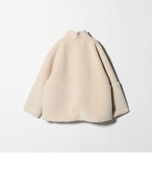 ボア スタンドカラー ジップブルゾン｜ビューティー＆ユース