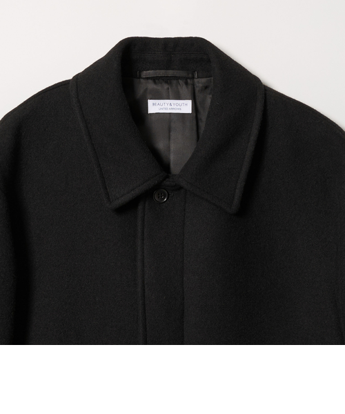 WEB限定 WARDROBE SMART】PE メルトン バルカラーブルゾン