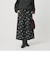 フラワージャガード スカート ウォッシャブル