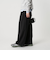 毛ポリエステルレーヨンブレンド ワイドタックパンツ