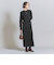 【WEB限定 Wardrobe DAILY MINIMAL】リブニットフレアワンピース