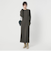 【WEB限定 Wardrobe DAILY MINIMAL】リブニットフレアワンピース