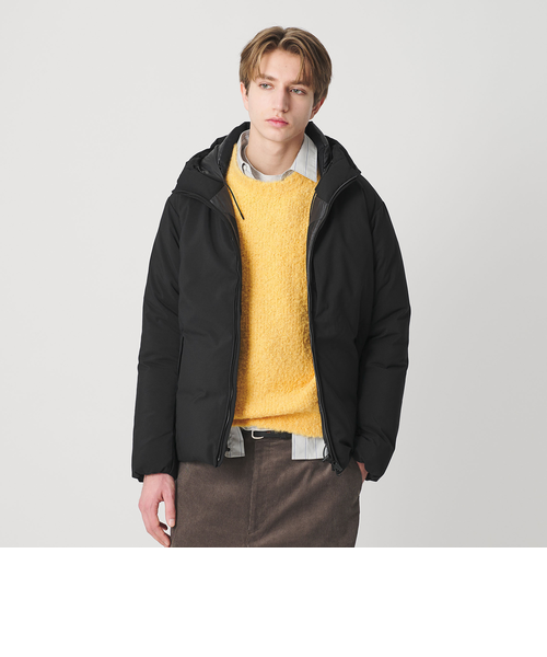 小松マテーレ シャンブレー フード ダウンジャケット 700FP 撥水機能