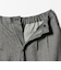 【WEB限定】裏起毛ヘリンボーン タックワイドパンツ ウォッシャブル
