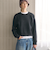【WEB限定 Wardrobe DAILY MINIMAL】ドロスト ドッキングニットプルオーバー ウォッシャブル
