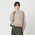 【WEB限定 Wardrobe DAILY MINIMAL】ドロスト ドッキングニットプルオーバー ウォッシャブル