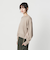 【WEB限定 Wardrobe DAILY MINIMAL】ドロスト ドッキングニットプルオーバー ウォッシャブル