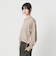 【WEB限定 Wardrobe DAILY MINIMAL】ドロスト ドッキングニットプルオーバー ウォッシャブル