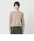 【WEB限定 Wardrobe DAILY MINIMAL】ドロスト ドッキングニットプルオーバー ウォッシャブル