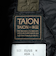 ＜TAION＞ミリタリー ハイネック ダブルジップ ダウン ジャケット