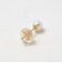 K10 淡水パール ピアス/4mm