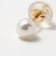 K10 淡水パール ピアス/4mm