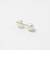 K10 淡水パール ピアス/5mm