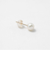 K10 淡水パール ピアス/5mm