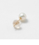 K10 淡水パール ピアス/5mm
