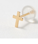 K18 クロス ピアス