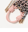 ＜VIOLAd’ORO＞レオパード ハート バッグチャーム