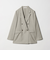 リネンライク ダブルジャケット