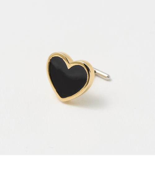 BAQLESS＞Amity Black Heart ピアス｜ビューティー＆ユース