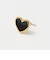 ＜BAQLESS＞Amity Black Heart ピアス